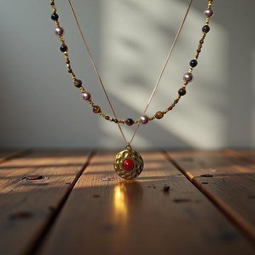 Multi-layered retro versatile necklace, new product for spring and summer, girlfriend gift